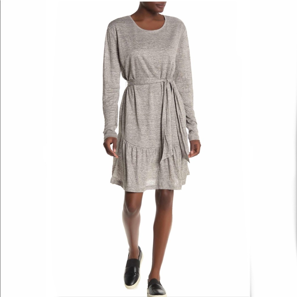 Current/Elliott The Crystal long sleeve dress NEW